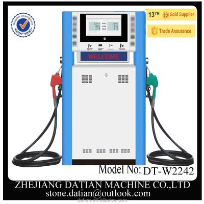 China 220V Gas Station Double Regulator Type Fuel Dispenser DT-2242 for sale