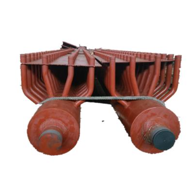 China Horizontal Submerged Arc Welding Boiler Headers Various Fired Boiler Parts For Power Station for sale