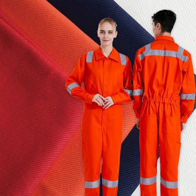 China bs5852 flame retardant twill insulated coverall with FR cotton fabric flame retardant fabric for sale