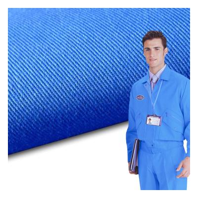 China Twill Shrink-Resistant Workwear TC 65/35 Polycotton Uniform Fall Winter Fabrics For Aprons Cook's Garments for sale