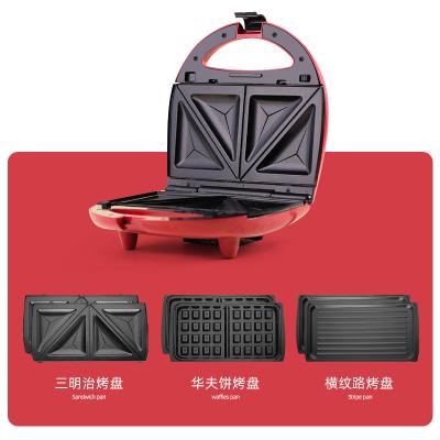 China Household 3 in 1 changeable toaster, waffle maker, sandwich maker for sale