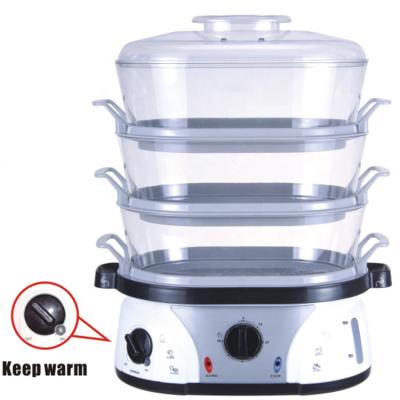 China Chinese Vegetable Steamer Basket Hotel Food Square Food Steamer Egg Boiler Machine for sale