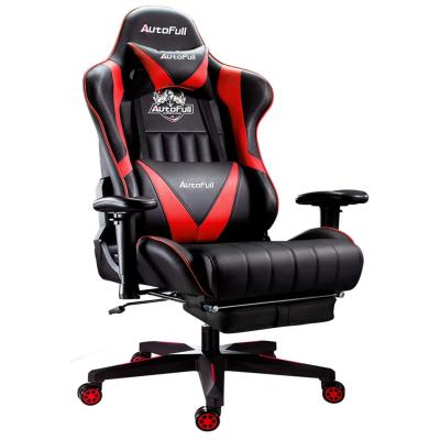 China Leisure Style Office Furniture Boss Adjustable Staff (Height) Led RGB PU Leather Music Swivel With Lighting Reclining Gaming Chair for sale