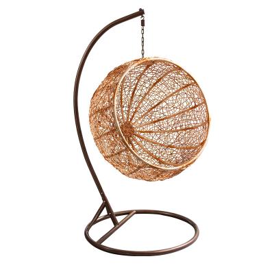 China Egg Hammock Rattan Patio Super Comfortable Leather Used Garden Furniture Double For Patio Or Indoor Outdoor Swing Chair for sale