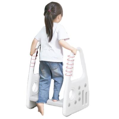 China (Other)Adjustable Non-slip Plastic Bath Step Bottom Sneak Baby Kids Portable Kitchen Helper Stool for sale