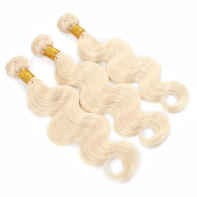 China Body Wave FEEL 613 Virgin Hair Bundles Raw Cuticle Lined Hair Bundle Vendors for sale