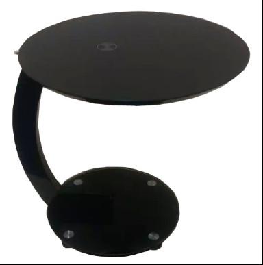 China Antique Black Wireless Charging Table Small End Tables For Living Room for sale