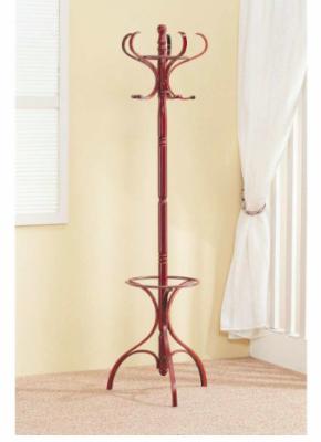 China Eco - Friendly Iron Red Coat Rack Stands Contemporary For Bathroom for sale