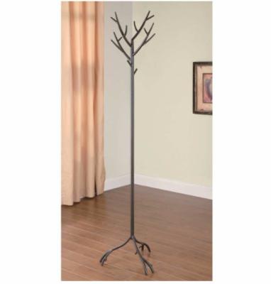 China 190cm High Painting Clothes Hanger Stand For Coat And Hat Unique Tree Degign for sale