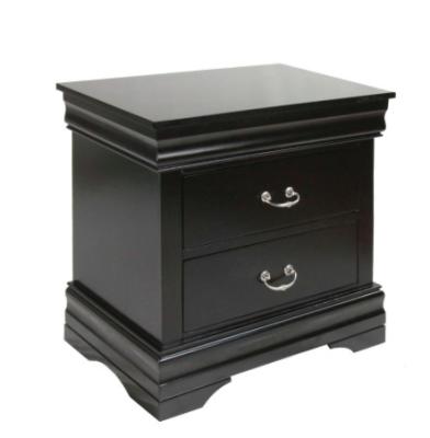 China Small Contemporary Smart Brown Nightstand South Shore 3 Drawer Chest for sale