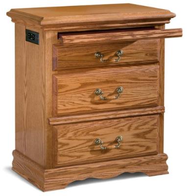 China Madera sólida original Nightstand elegante, mesitas de noche inusuales en venta