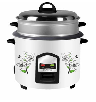 China Outdoor Deluxe Cylindrical Rice Cooker with Steamer and Automatic Heat Preservation for sale