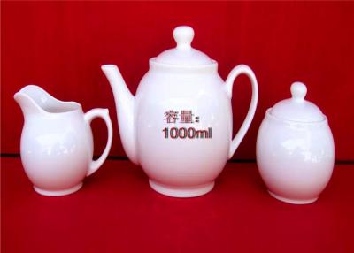 China Eco - friendly And Durable Super White Ceramic Tea Set Suitable For Home for sale