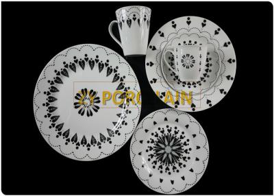 China Contemporary Casual Dining Ware Set , Classical Dining Tableware Sets Easy Cleaning for sale