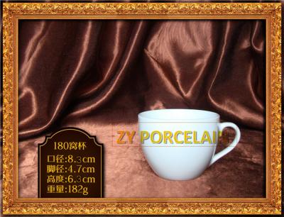 China 8.3cm Diameter Ceramic Cup And Saucer Porcelain Modern Design Flexible Options Available for sale