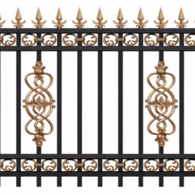 China Easily Assembled Luxury Decorate Design Aluminum Fence for sale