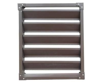 China Easy Assembled Galvanized Steel Canopy Shutter , Security Shutter Window for sale