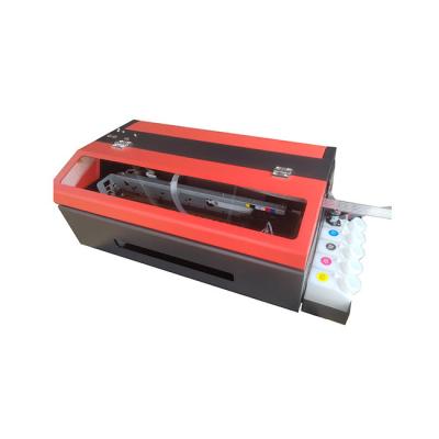 China Garment Shops Good Converted China Roll Support Easy To Operate CMYK Dye White Ink DTF Auto Multicolor Printer for sale