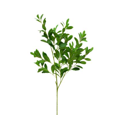 China Realistic Artificial Home Decoration Greenery Branch Spray Plant Headquarters Wedding Party Decoration for sale