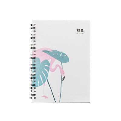 China 2022 Custom Hardcover Book Low Price Logo Spiral Journal Notebook Office Stationery Sheet Spiral Planner Notebook for sale