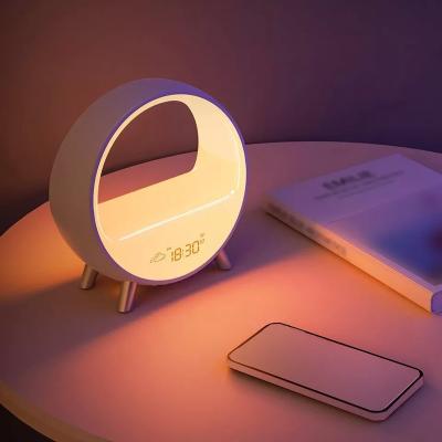 China Modern Color Changing Lamp Smart Living Room Bedroom LED Modern Night Light Reading Sense Lamp Table Lamps Luxury for sale