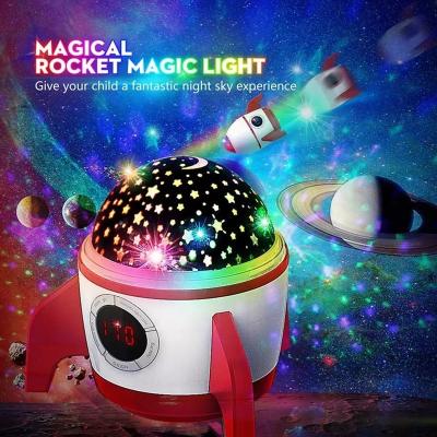 China Newly-designed Projector Starry Sky LED Night Light Children Bedroom Rotating Planetarium Star Night Lights Moon Light Kids Gift Lamp for sale