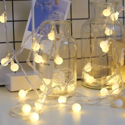 China Modern Simple Hot Sale LED Solar Energy Festival Atmosphere Outdoor Bulb String Garland Light Wedding Room Garden Decoration Led Strip Light for sale