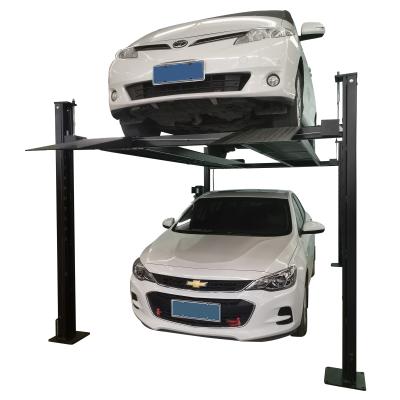 China Hot Sale 3.6t 4 Post Hydraulic Parking Lift For Car 3.6 Ton for sale