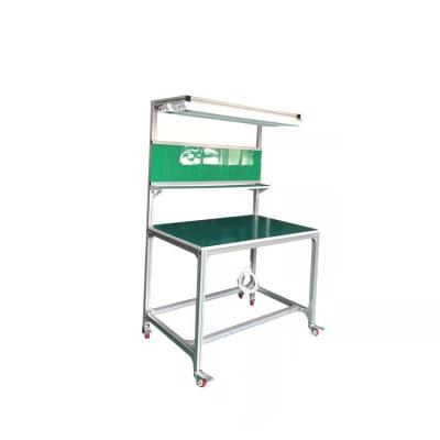 China Hotels Drag Chain Conveyor Electric Laptop Conveyor Belt Worktable Assembly Line for sale