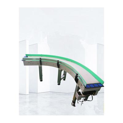 China Factory Supply Heat Resistant Portable Curve Conveyor Customized Food Grade 90 Degree Conveyor for sale