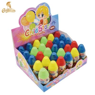 China Small Normal Cartoon Bottle Packaging Mutile Color Fruit Pressed Candy for sale