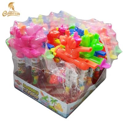 China Natural Multi Colored Bird Shaped Whistle Toy With Yummy Pressed Candy for sale