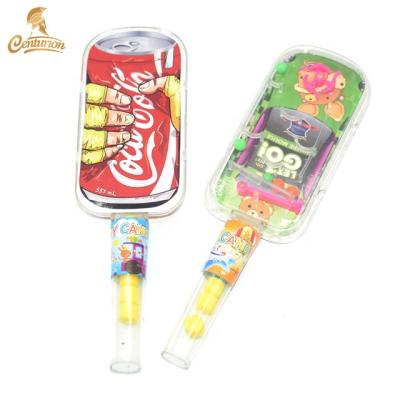 China Natural Soda Water Model Candy Toy Mini Pachinko Toy With Pressed Canned Candy for sale