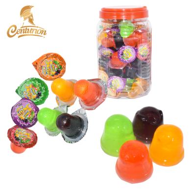 China Hot Selling 15g Sugar Free Good Taste Assorted Mini Fruit Jelly Cup Candy For Kids for sale