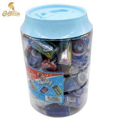 China Full Size Ring Box Toy Smile Face Mini Soda Squeezed Candy for sale