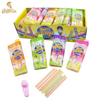 China Natural Funny Cigarette Designs Mix Fruits CC Stick Candy for sale