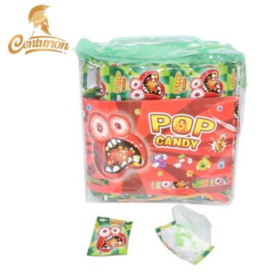 China Natural Children's Wonder Fruit Pop In Mouth Hanging Candy Bag for sale