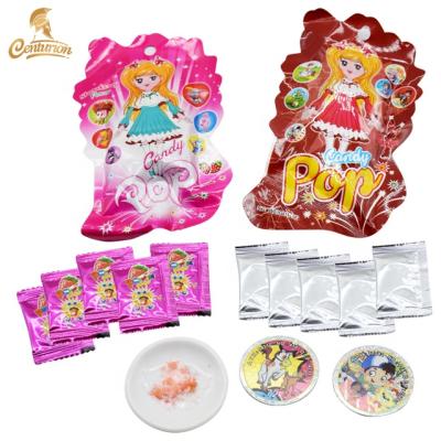 China Natural Surpise Candy Bags Popping Candy and Flash Cards for sale