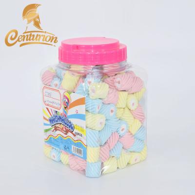 China Normal Wholesale Marshmallow Factory Sweet Candy Center Filled Jelly Marshmallow for sale