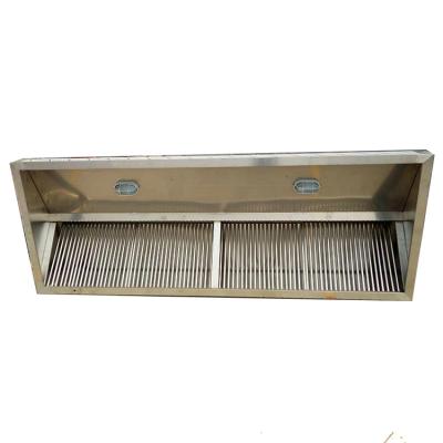 China Hot Selling Commercial Kitchen Chinese Style Stainless Steel Restaurant Exhaust Hood for sale