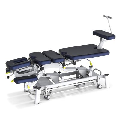 China Physiotherapy Treatment Clinic Fairworth-320 Massage Traction Instrument Chiropractic Table Chiropractic Treatment Device Adjustable Electric Drop Bed for sale