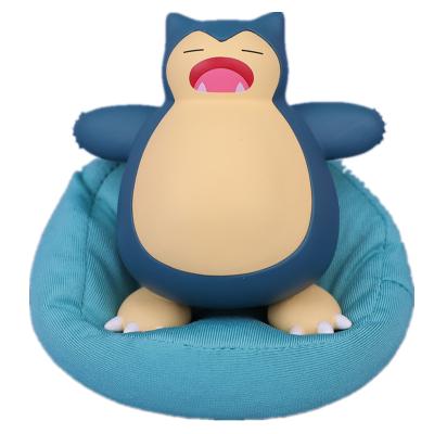 China Cartoon Snorlax Psyduck Bulbasaur Komala Jirachi Eevee Kachu Car Dashboard Decoration Toy Pocket Monster Kawaii Pi Cartoon Toy for sale