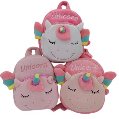 China Hot Selling Unicorn Push Backpacks School Bag Kids School Backpack Bag Children School Backpack Gift For Kids for sale