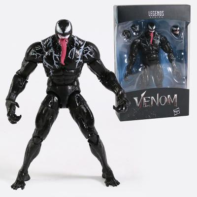 China PVC Toy With Box Handheld Collectable Eddie Block Movable Venom Model Cartoon Toy High Quality Cartoon Venom for sale