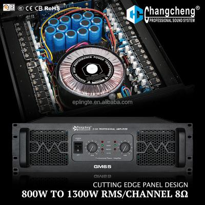 China LINGTE/ChangCheng GM Class H Series, Bass Bumping Stable Wattage Professional DJ, KTV 1U/2U/3U Power Amplifier 2ohm 3U Mid Mid for sale