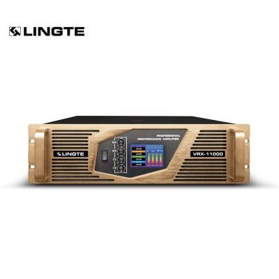 China LINGTE Pro Stage Power Amplifier For Stage Use 4 Channel 1100W Audio Amplifier For Sub Woofer Amplifier for sale