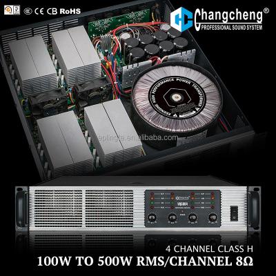 China LINGTE/ChangCheng VQ 4 CHANNEL Series, Class H 2U/3U Professional DJ, KTV 1U/2U/3U Power Amplifier for sale