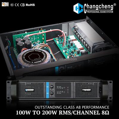 China LINGTE/ChangCheng HQ Series, Professional Wattage DJ, Class AB 2U Bass KTV 1U/2U/3U Power Amplifier for sale