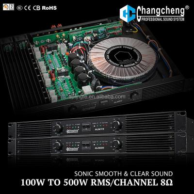 China LINGTE/ChangCheng ALM Series, Professional Wattage DJ, Class AB 1U Bass KTV 1U/2U/3U Power Amplifier for sale