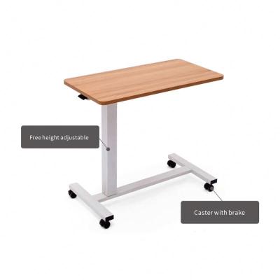 China Manufacture Height Adjustable Ergonomic Pneumatic Adjustable Laptop Desk Movable (Height) Rolling Desks for sale